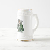 アイルランドの飲みチーム ビールジョッキ (正面右)