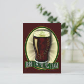 アイルランドの飲みチーム ポストカード (スタンド正面)