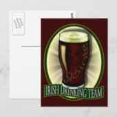 アイルランドの飲みチーム ポストカード (正面/裏面)