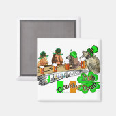 アイルランドの飲みチーム マグネット (正面/裏面)