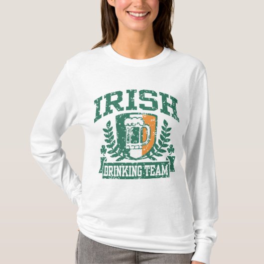 アイルランドの飲みチーム Tシャツ (正面)