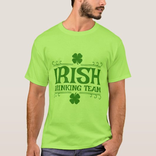 アイルランドの飲みチーム Tシャツ (正面)