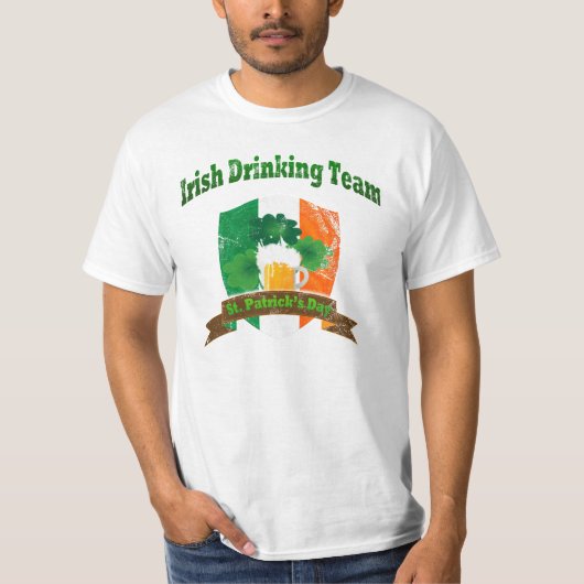 アイルランドの飲みチーム Tシャツ (正面)