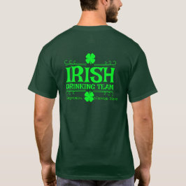 アイルランドの飲み友達をカスタマイズ セントパトリックデー Tシャツ