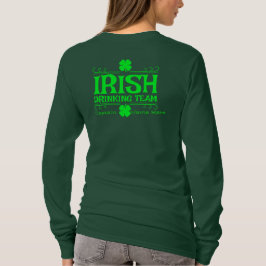 アイルランドの飲み友達をカスタマイズ セントパトリックデー Tシャツ