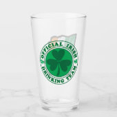 アイルランドの飲み誇りを持ったチーム – アイルランド タンブラーグラス (正面)