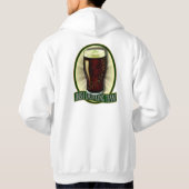 アイルランドの飲むチームパーソナライズな衣類 パーカ (裏面)