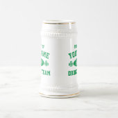 アイルランドの飲むチーム最高殊勲選手を個人化して下さい ビールジョッキ (中央)