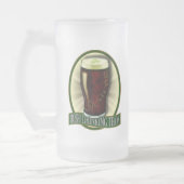 アイルランドの飲むチーム フロストグラスビールジョッキ (左)