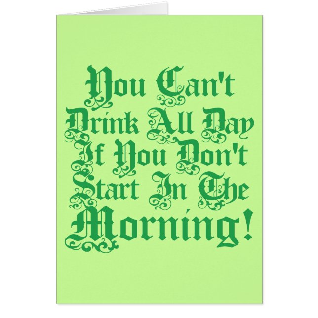 アイルランドの飲むユーモア (正面)