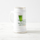 アイルランドの飲む発言2 -ステインかマグ ビールジョッキ (正面左)