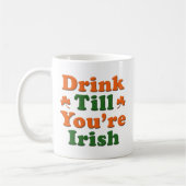 アイルランドの飲酒に関する諺 コーヒーマグカップ (左)