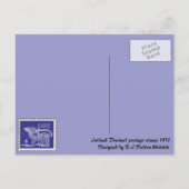 アイルランドの1971年10月切手 ポストカード (裏面)