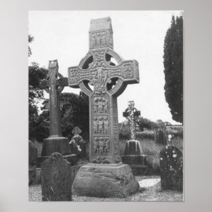 アイルランドの9世紀で高い十字 ポスター