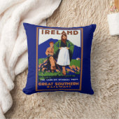 アイルランドの~永遠の青年の土地 クッション (ブランケット)