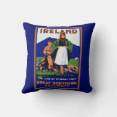 アイルランドの~永遠の青年の土地 クッション (裏面)