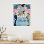 アイルランドの「300」に参加してフランスへ（米国02064） ポスター (キッチン)