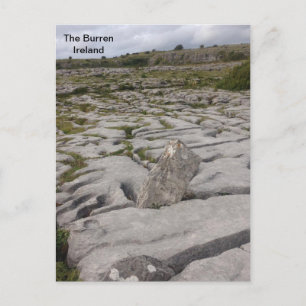 アイルランドのC. Clare, Burren. ポストカード