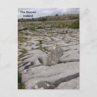 アイルランドのC. Clare, Burren. ポストカード