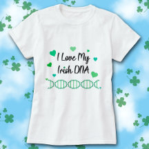 アイルランドのDNA シャムロックTシャツ 大好き！