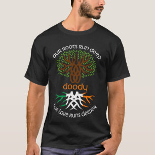 アイルランドのDOODYファミリー名Our Love 走 Deeper Tシャツ