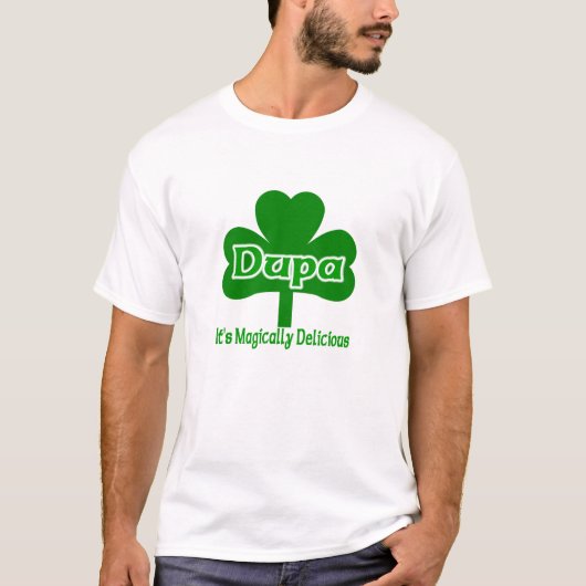 アイルランドのdupaそれは魔法のようにおいしいです tシャツ (正面)