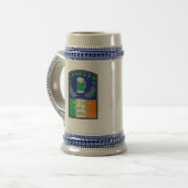 アイルランドのFeerビール無し ビールジョッキ (正面左)