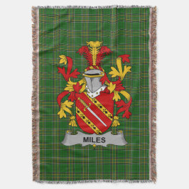 アイルランドのMilesまたはMoylesの紋章ファミリークラスト I スローブランケット