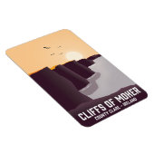 アイルランドのMoher County Clareの崖。 マグネット (右側)