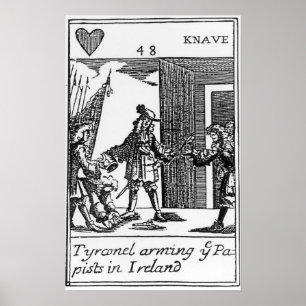 アイルランドのPapistsを武装させるTyrconnel ポスター
