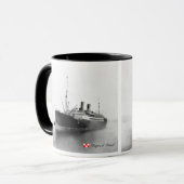 アイルランドのRMSの皇后 マグカップ (正面左)