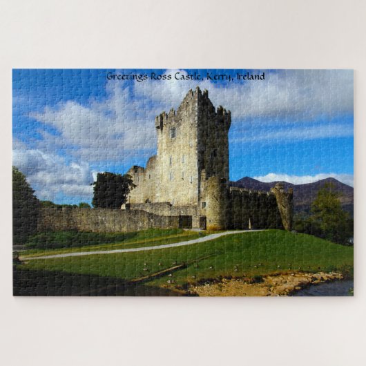 アイルランドのRoss Castle Co.Kerry.ジグソーパズル ジグソーパズル (横)