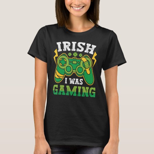 アイルランドのSt patricks私はゲームをしていた Tシャツ (正面)