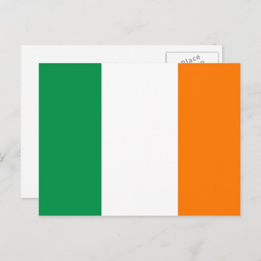 アイルランドのSt patricks dayはがき国旗 ポストカード (正面/裏面)