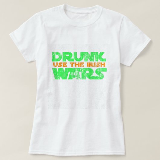 アイルランドのSt patricks dayDSを使用する Tシャツ (デザイン正面)