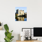 アイルランドのWhite's Castle, Athy, County Kildare ポスター (ホームオフィス)