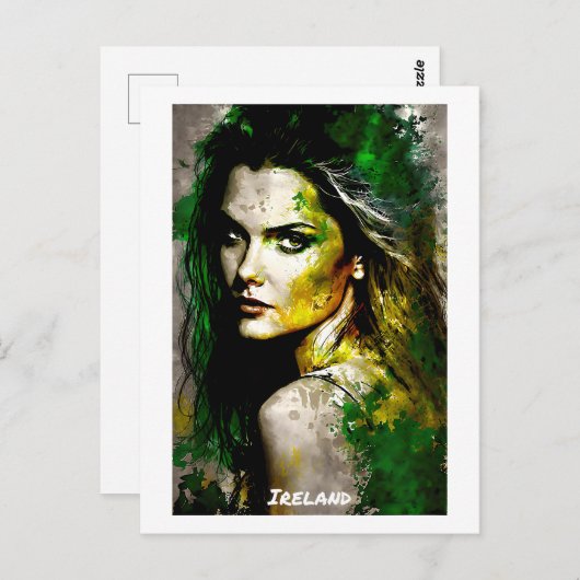 アイルランドはがき – ワールドオブウィメンズコレクション ポストカード (正面/裏面)