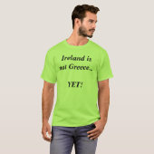 アイルランドはまだギリシャ…でない! Tシャツ (正面フル)