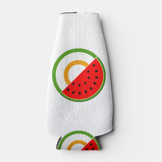 アイルランドはパレスチナと共に立つ – スイカ ボトルクーラー (正面)