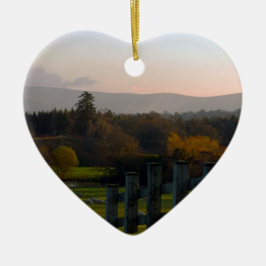 アイルランドは美 セラミックオーナメント (正面)