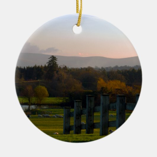 アイルランドは美 セラミックオーナメント (正面)