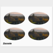 アイルランドは美 楕円形シール (シート)