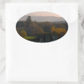 アイルランドは美 楕円形シール (バッグ)