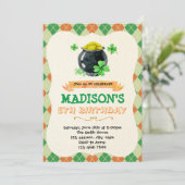 アイルランドをテーマにしたパーティーの招待状 招待状 (スタンド正面)