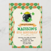 アイルランドをテーマにしたパーティーの招待状 招待状 (正面/裏面)