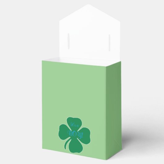 アイルランドをテーマにした赤ちゃんシャワーのお気に入りボックス フェイバーボックス (オープン)