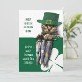 アイルランドを食べ、飲み、楽しむセントパトリックデーパーティー 招待状 (スタンド正面)