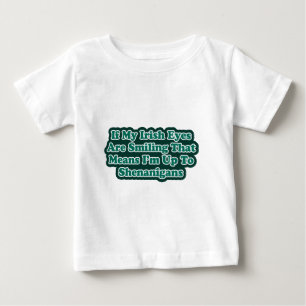 アイルランドアイズ引用文 ベビーTシャツ
