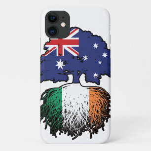 アイルランドアイリッシュオーストラリアツリールーツ国旗 iPhone 11 ケース