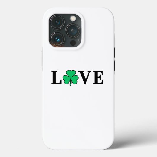 アイルランドアイリッシュシャムロッククローバーが大好きモダン Case-Mate iPhoneケース (裏面)